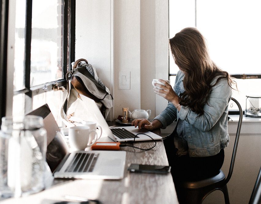 girl, woman, office, work, coffee, laptop, computer, business, busy, windows, office, office, office, office, office, work, business